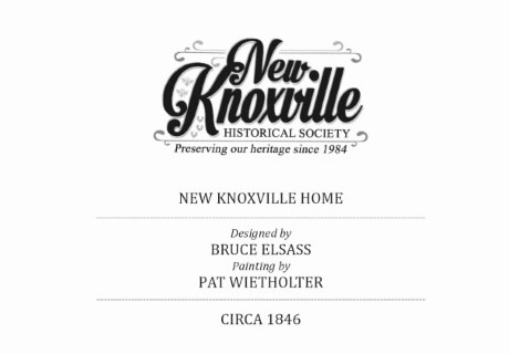 Historic New Knoxville Home- Back